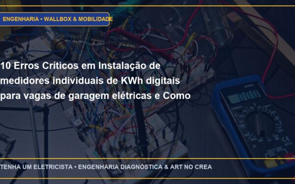 10 Erros Críticos em Instalação de medidores individuais de KWh digitais para vagas de garagem elétricas e Como Evitar