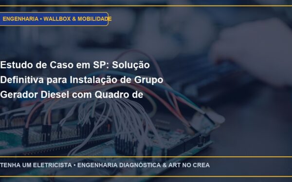 Estudo de Caso em SP: Solução Definitiva para Instalação de Grupo Gerador Diesel com Quadro de Transferência Automática (QTA)