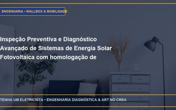 Inspeção Preventiva e Diagnóstico Avançado de Sistemas de Energia Solar Fotovoltaica com homologação de projeto na Enel SP