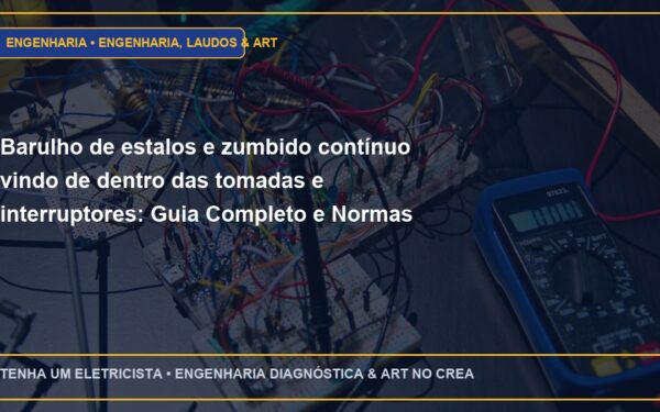 Barulho de estalos e zumbido contínuo vindo de dentro das tomadas e interruptores: Guia Completo e Normas