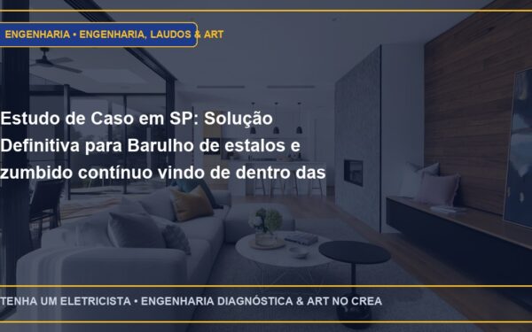 Estudo de Caso em SP: Solução Definitiva para Barulho de estalos e zumbido contínuo vindo de dentro das tomadas e interruptores