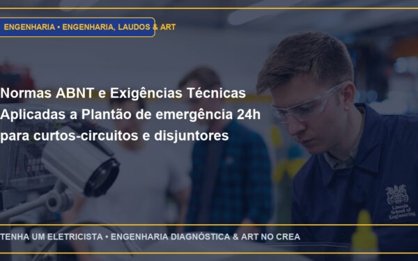 Normas ABNT e Exigências Técnicas Aplicadas a Plantão de emergência 24h para curtos-circuitos e disjuntores que não armam em SP